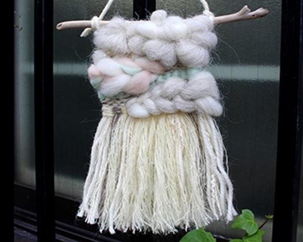 2018/10/29 Mai Oyamada 羊毛で造るウィービングタペストリー ワークショップ